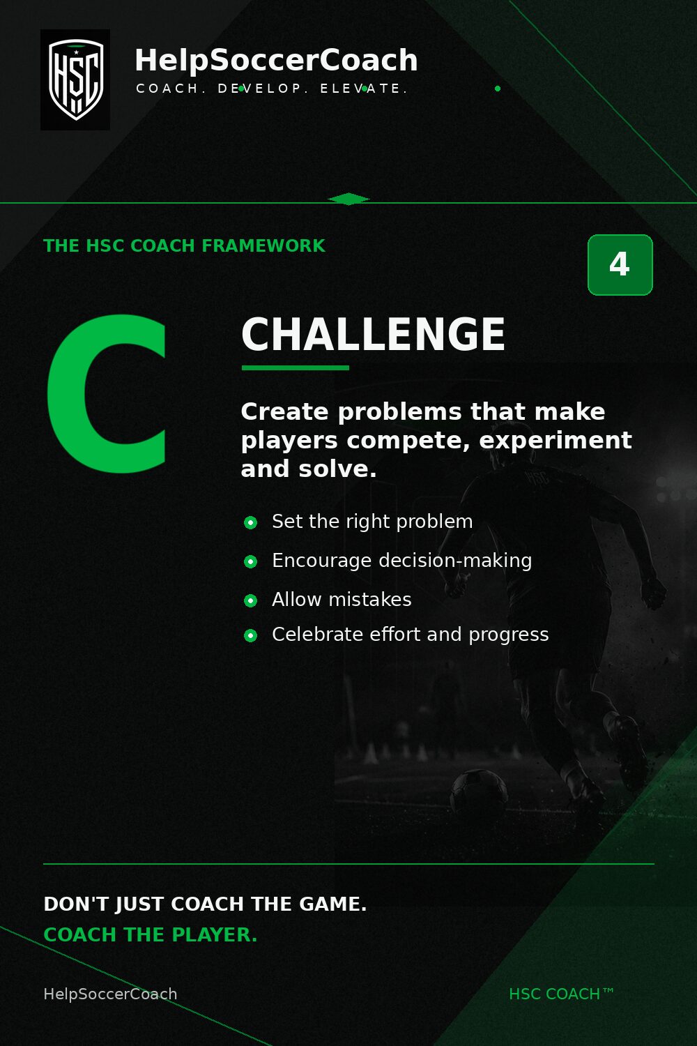 Step 4 – Challenge: create problems that make players compete, experiment and solve